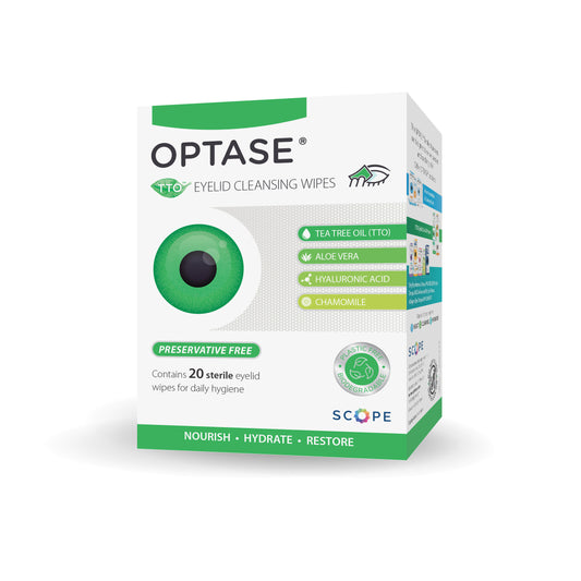 Optase Tee Tree Oil Wipes